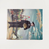 アンリ・ルソー - 自画像風景 タペストリー (正面(横))