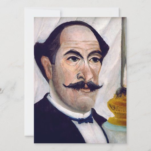 アンリ・ルソー - 自画像 招待状 (正面)