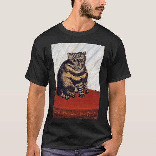 アンリ・ルソー - 虎猫 ( Le Chat Tigre ) Tシャツ (正面)
