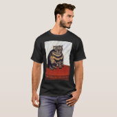 アンリ・ルソー - 虎猫 ( Le Chat Tigre ) Tシャツ (正面フル)