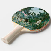 アンリ・ルソー - 赤道のジャングル 卓球ラケット (正面アングル)