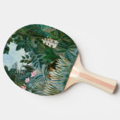 アンリ・ルソー - 赤道のジャングル 卓球ラケット (横)