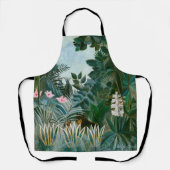 アンリ・ルソー – 赤道ジャングル エプロン (正面)