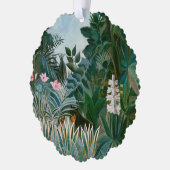 アンリ・ルソー – 赤道ジャングル オーナメントカード (左)