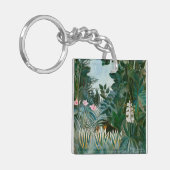 アンリ・ルソー – 赤道ジャングル キーホルダー (正面左)