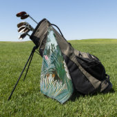 アンリ・ルソー – 赤道ジャングル ゴルフタオル (グリーン)