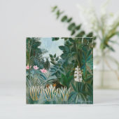 アンリ・ルソー – 赤道ジャングル サンキューカード (スタンド正面)