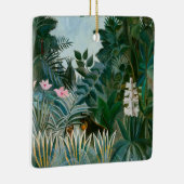 アンリ・ルソー – 赤道ジャングル セラミックオーナメント (右)