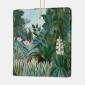 アンリ・ルソー – 赤道ジャングル セラミックオーナメント (左)
