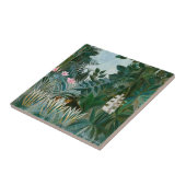 アンリ・ルソー – 赤道ジャングル タイル (側面)