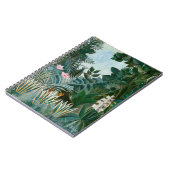 アンリ・ルソー – 赤道ジャングル ノートブック (左側)