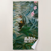 アンリ・ルソー – 赤道ジャングル ビーチタオル (正面)