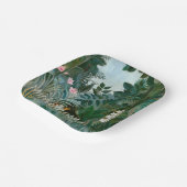 アンリ・ルソー – 赤道ジャングル ペーパープレート (傾斜あり)