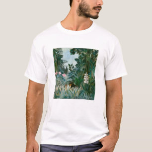 アンリ・ルソー – 赤道ジャングル Tシャツ