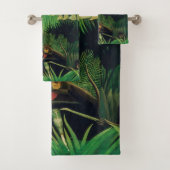 アンリ・ルソー - 陽気な道化師たち バスタオルセット (インサイチュ)