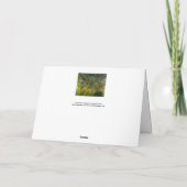 アンリ・ルソー – 驚いた！ カード (裏面)