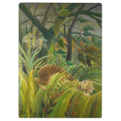 アンリ・ルソー – 驚いた! クリップボード (裏面)