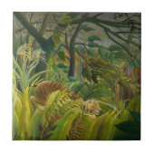 アンリ・ルソー – 驚いた！ タイル (正面)