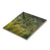 アンリ・ルソー – 驚いた! タイル (側面)