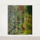 アンリ・ルソー – 驚いた！ タペストリー (正面)