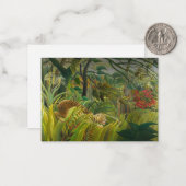 アンリ・ルソー – 驚いた！ ノートカード (正面/裏面インサイチュ)