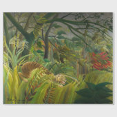 アンリ・ルソー – 驚いた！ ラッピングペーパー (フラット)