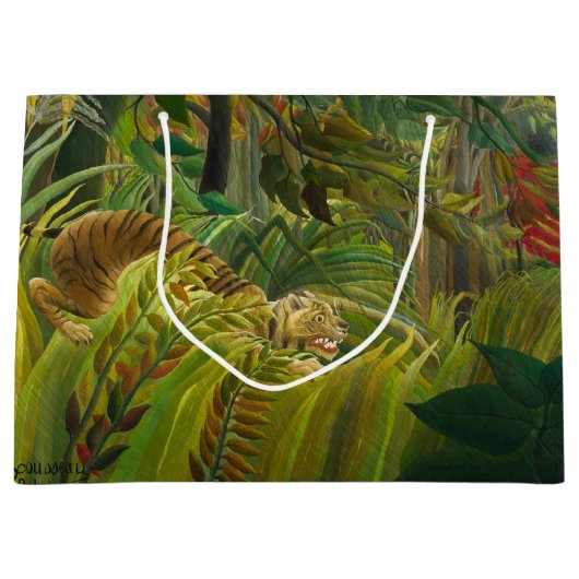 アンリ・ルソー – 驚いた！ ラージペーパーバッグ (正面)