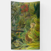 アンリ・ルソー – 驚いた！ 横断幕 (縦)