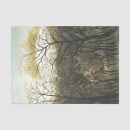 アンリ・ルーソーの森でランデブー 薄葉紙