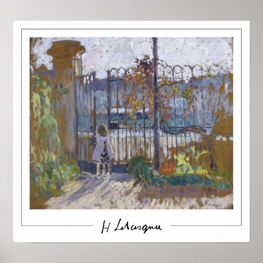 アンリ・レバスク・ゼディング・アート・ポスター#1 ポスター (正面)