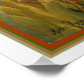 アンリ・ロシオ著「タイガー・イン・ザ・トロピカル・ストーム」 ポスター (角)