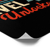 アンロックされたレベル40誕生日ボーイビデオゲームコントロール ポスター (角)