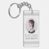 アンンブロンテポートレートと引用文マイソウル覚醒 キーホルダー (正面左)