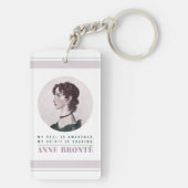 アンンブロンテポートレートと引用文マイソウル覚醒 キーホルダー (裏面)