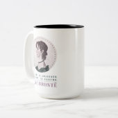 アンンブロンテポートレートと引用文マイソウル覚醒 ツートーンマグカップ (正面左)