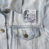 アンンブロンテ引用文私の魂が目覚めたフローラ 缶バッジ (インサイチュ)