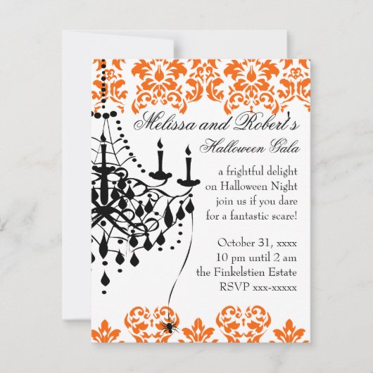 アン不気味ドシャンデスタイリッシュリア 招待状 (正面)