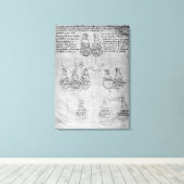 アン伯爵夫人の子孫, c.1483 キャンバスプリント (インサイチュ (ウッドフロア))