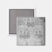 アン伯爵夫人の子孫， c.1483 マグネット (正面/裏面)