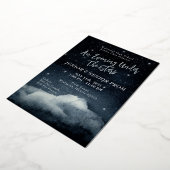 アン夕べザスターズプロムフォイル招待状 箔招待状 (回転した状態)