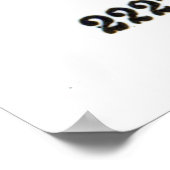 アン女王のサインの再現 ポスター (角)