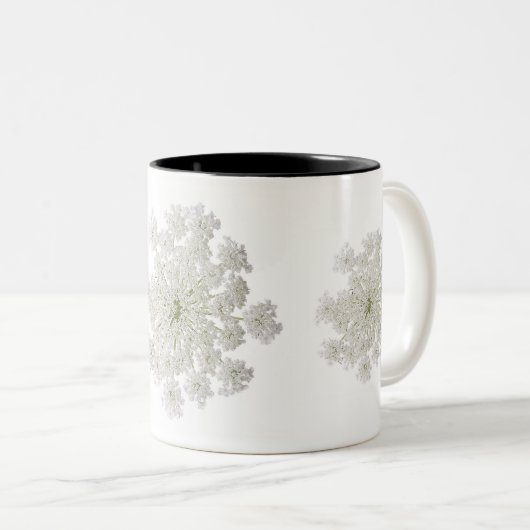 アン女王のレースのマグ ツートーンマグカップ (正面右)