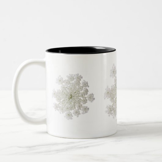 アン女王のレースのマグ ツートーンマグカップ (左)