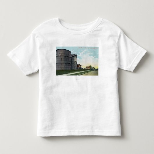 アン女王の丘の貯水池場面 トドラーTシャツ (正面)