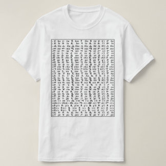 アン学ハリックアルファベットTシャツ Tシャツ
