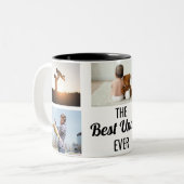 アン最高のクルエバー-父の日の写真 ツートーンマグカップ (正面左)