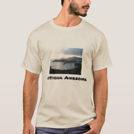 アン素晴らしティグア写真/引用文男性用Tシャツ Tシャツ