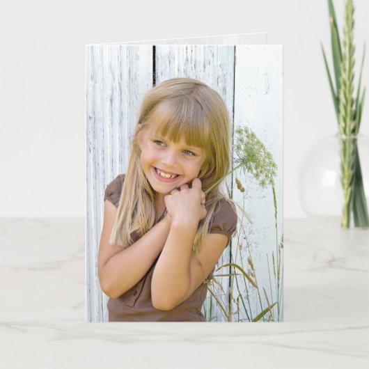 アン考えるヌ女王のレースの女の子の カード (正面)