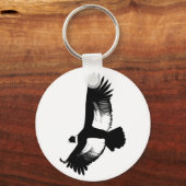 アン飛んでいるディーン・コンドル キーホルダー (正面)