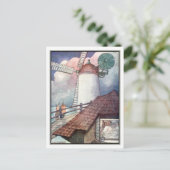 アン・アンダーソンによるドルドレヒトの夜景 ポストカード (スタンド正面)